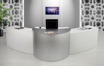 Asortie Modern Otel Reception Karşılama Bankosu