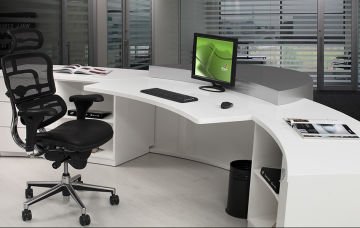 Asortie Modern Otel Reception Karşılama Bankosu