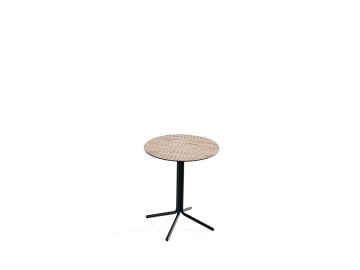 L06808 Yuvarlak Metal Ayaklı Sehpa